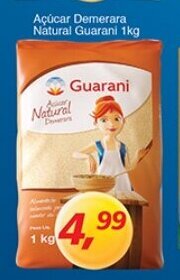 Supermercados Guanabara Acucar Demerara Natural Guarani 1kg oferta