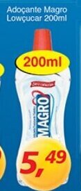 Adocante magro Lowcucar 200ml