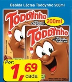 Supermercados Guanabara Bebida Lactea Toddynho 200ml oferta