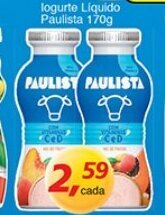 Supermercados Guanabara Iogurte Liquido Paulista 170g oferta