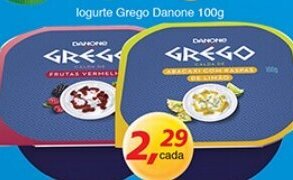 Supermercados Guanabara Iogurte Grego Danone 100g oferta