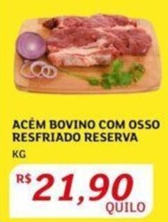 Assaí Atacadista ACEM BOVINO COM OSSO RESFRIADO RESERVA KG oferta