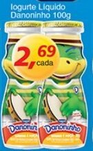 Supermercados Guanabara Iogurte Liquido Danoninho 100g oferta