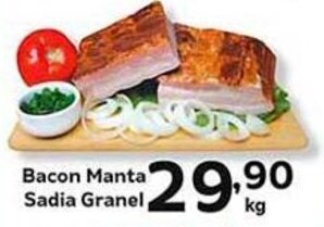 Supermercados Tauste Bacon Manta Sadia Granel Kg oferta