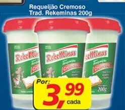 Supermercados Guanabara Requeijao Cremoso Trad. Rekeminas 200g oferta