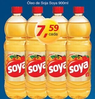 Supermercados Guanabara Oleo de Soja Soya 900ml oferta