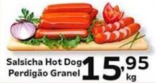 Supermercados Tauste Salsicha Hot Dog Perdigão Granel kg oferta