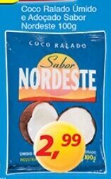 Supermercados Guanabara Coco Ralado Umido e Adocado Sabor Nordeste 100g oferta