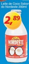 Supermercados Guanabara Leite de Coco Sabor do Nordeste 200ml oferta
