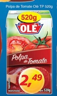 Supermercados Guanabara Polpa de Tomate Ole Tp 520g oferta