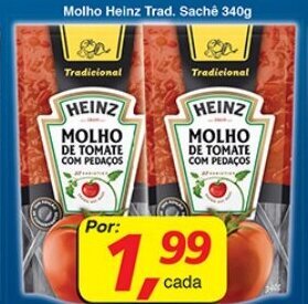 Molho Heinz Trad. Sache 340g