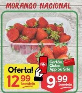 Supermercados Princesa Morango nacional oferta