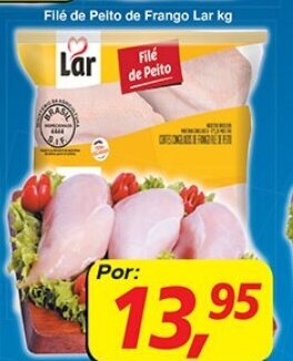 Supermercados Guanabara File de Peito de Frango Lar 1kg oferta