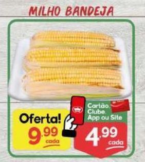 Supermercados Princesa Milho bandeja oferta
