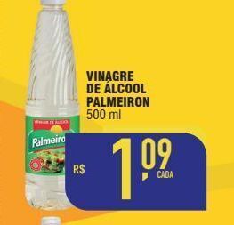 Mercantil Rodrigues Vinagre de álcool palmeiron 500ml oferta