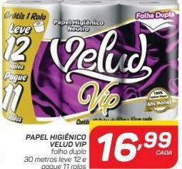 GBarbosa Papel higiênico velud vip oferta