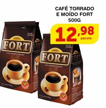 Roldão Café torrado e moído fort 500g oferta