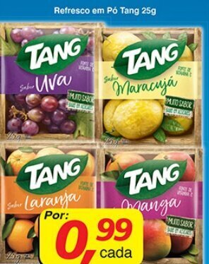 Supermercados Guanabara Refresco em po Tang 25g oferta