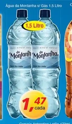 Agua da Montanha s/Gas 1.5L