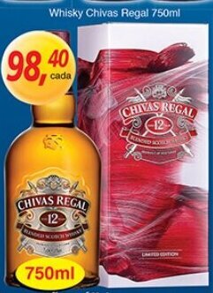 Supermercados Guanabara Whisky Chivas Regal 750ml oferta