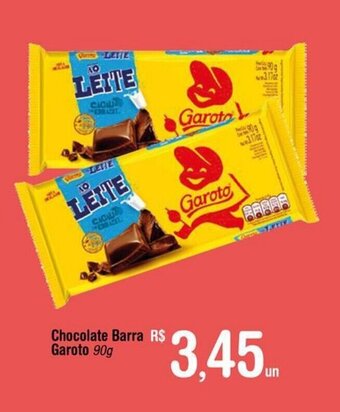 Fort Atacadista Chocolate Barra Garoto 90g oferta