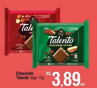 Chocolate Talento 90g/75g
