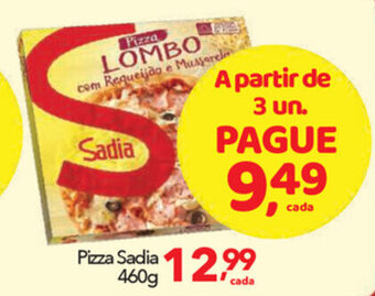 Lopes Supermercados Pizza Sadia 460g oferta
