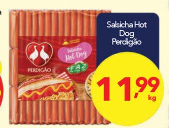Salsicha Hot Dog Perdigao 1kg