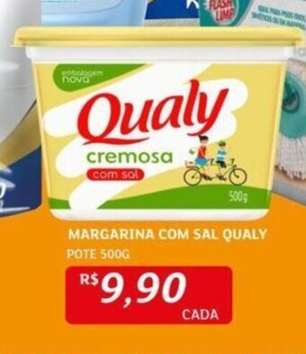 MARGARINA COM SAL QUALY POTE 500G