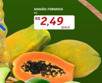 Assaí Atacadista MAMÃO-FORMOSA KG oferta