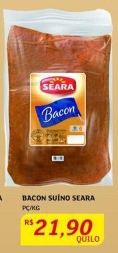 Assaí Atacadista BACON SUÍNO SEARA PC/KG oferta