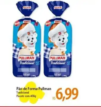 Atacadão Pão de Forma Pullman Tradicional Pacote com 400g oferta
