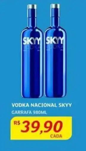Assaí Atacadista VODKA NACIONAL SKYY GARRAFA 980ML oferta