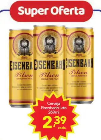 Cerveja Eisenbahn lata 269ml