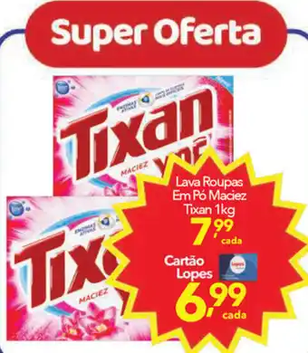 Lava roupas em po Tixan 1kg