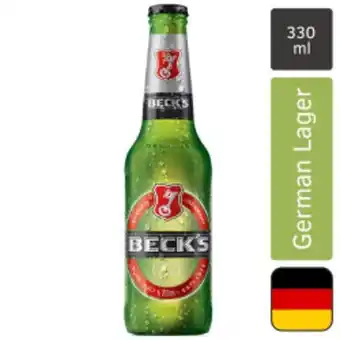 Cerveja becks 330ml long neck