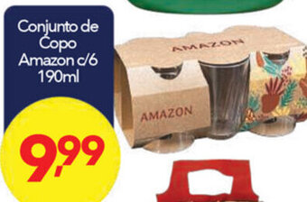 Conjunto de Copo Amazon c/6 190ml