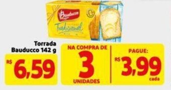 Extra Supermercado Torrada Bauducco 142 g oferta