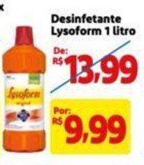 Extra Supermercado Desinfetante Lysoform 1 litro oferta