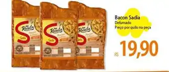 Atacadão Bacon Sadia Defumado oferta