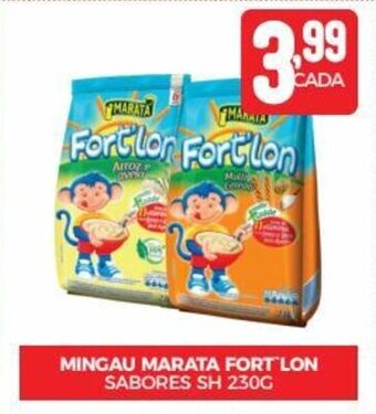 Fort Atacadista MINGAU MARATA FORT LON SABORES SH 230G oferta