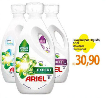 Atacadão Lava Roupas Líquido Ariel Vários tipos Frasco com 2L oferta