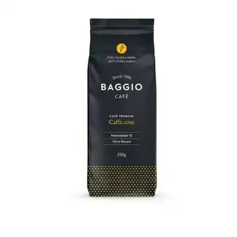 Mercadinhos São Luiz Café torrado e moído baggio café caffe.com 250g oferta