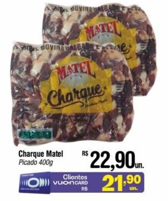 Fort Atacadista Charque Matel Picado 400g oferta