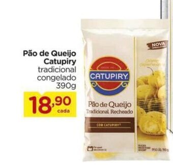 Carrefour Pão de Queijo Catupiry tradicional congelado 390g oferta