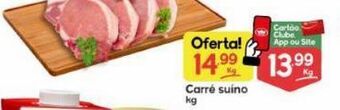 Supermercados Princesa Carré suíno kg oferta