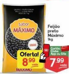 Supermercados Princesa Feijão preto máximo 1kg oferta