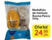 Medalhão de merluza buona pesca 500g