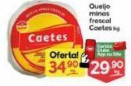 Supermercados Princesa Queijo minas frescal caetes kg oferta