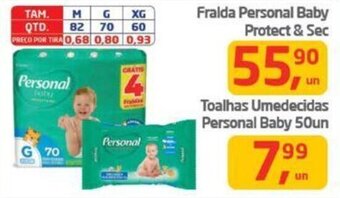Tenda Atacado Fralda Personal Baby Protect & Sec oferta